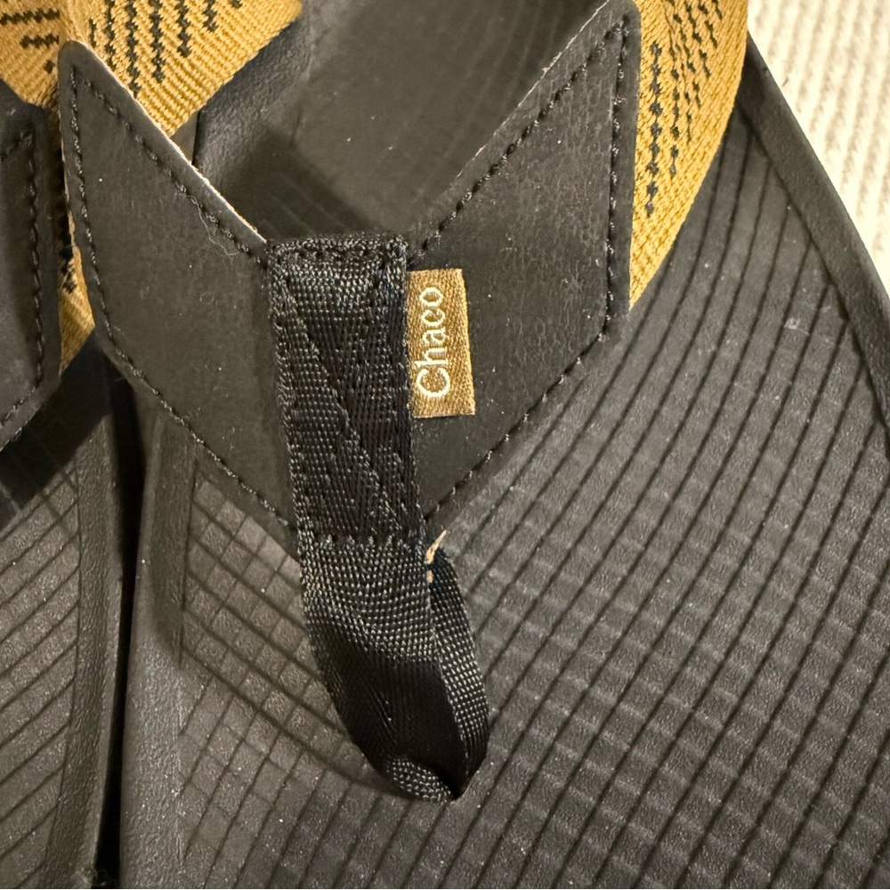 Chaco Men's Lowdown Flip Flops - Score Bronze Sz 11 Like new - Picture 8 of 10